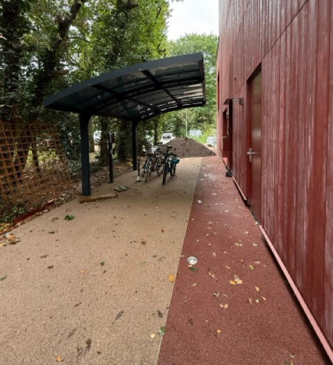 Stone Carpet and Carport